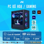 PC- H610, i5 12400F, RAM 16G, 256GB, GTX 3060 12G