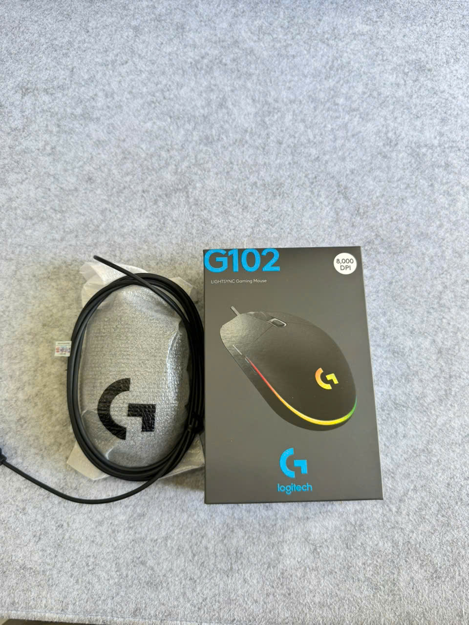 Chuột Logitech G102 LightSync Black
