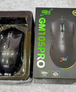 Chuột gaming Gnet GM105 Pro | Có dây, 12400 DPI, RGB