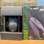 Chuột gaming Gnet GM103 | Có dây, 7200 DPI, 141g, RGB, Đen